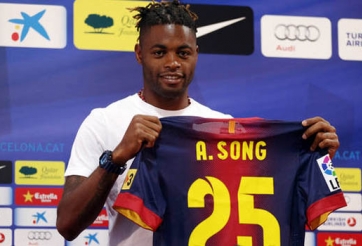 Man Utd tái khởi động lại thương vụ Alex Song của Barca